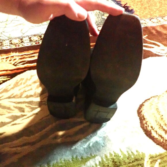 Buccaneer Style Leather - Suede Boots- Mens 10 - Picture 5 of 7